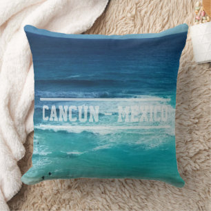 Meer von Cancun Mexiko Kissen