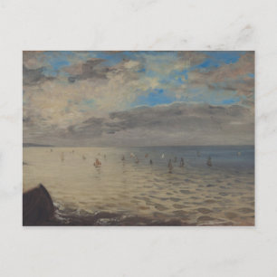Meer von den Höhen von Dieppe gesehen Postkarte
