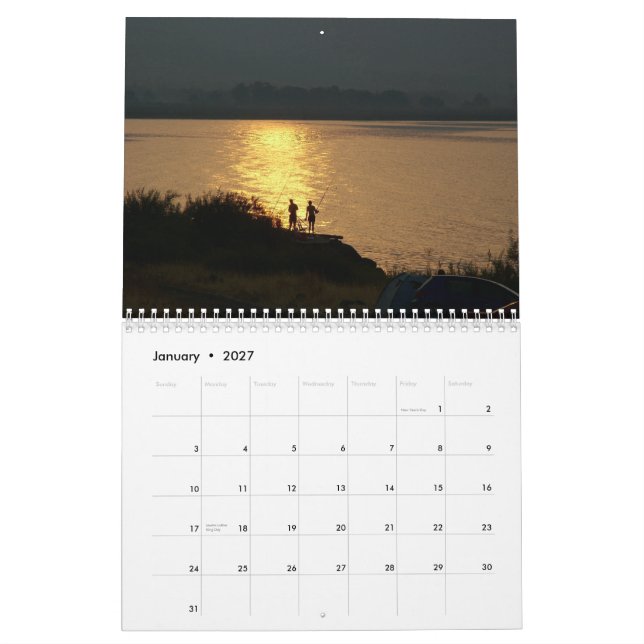 Meer von Galiläa in den exklusiven Bildern Kalender (Jan 2027)