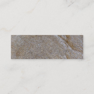 Meer von goldenen Blechchips Mini Visitenkarte