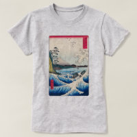 Meer von Satta in der Provinz Suruga | Hiroshige |