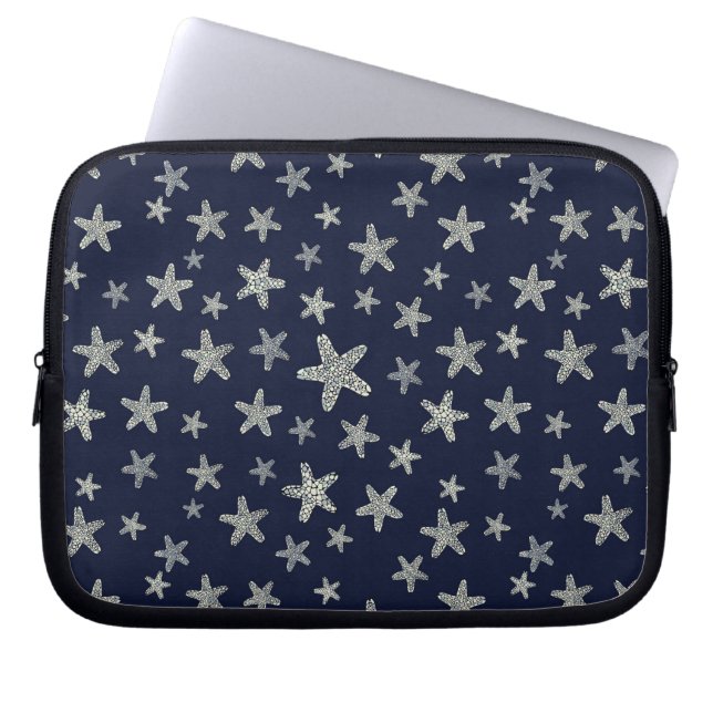 Meer von Starfish Pattern Laptopschutzhülle (Vorderseite)