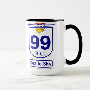 Meer-Zu-Himmel Landstraße Tasse