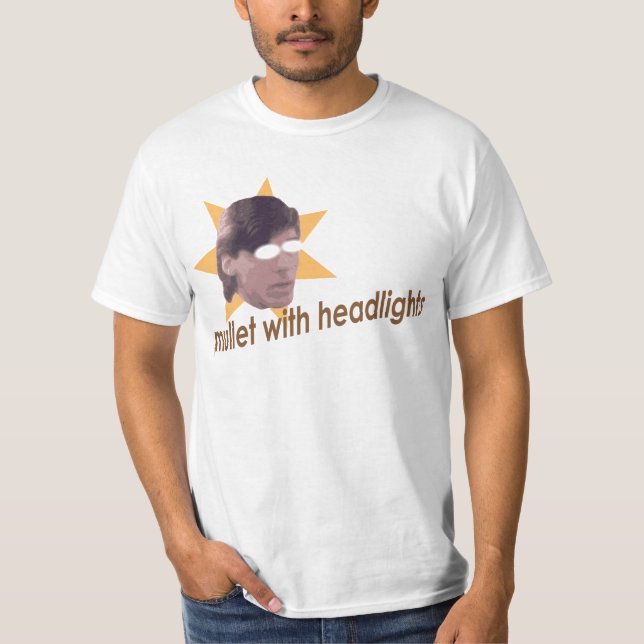 Meeräsche mit Scheinwerfern T-Shirt (Vorderseite)