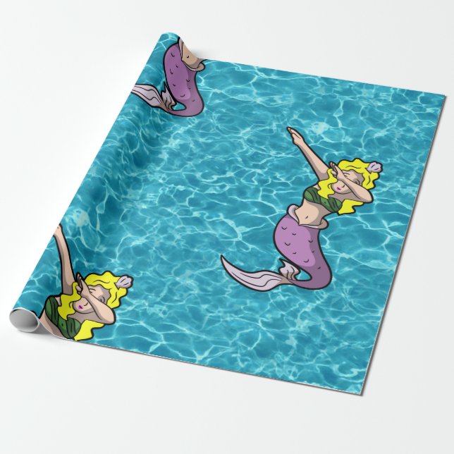 Meerbarsche Geschenkpapier (Ungerollt)