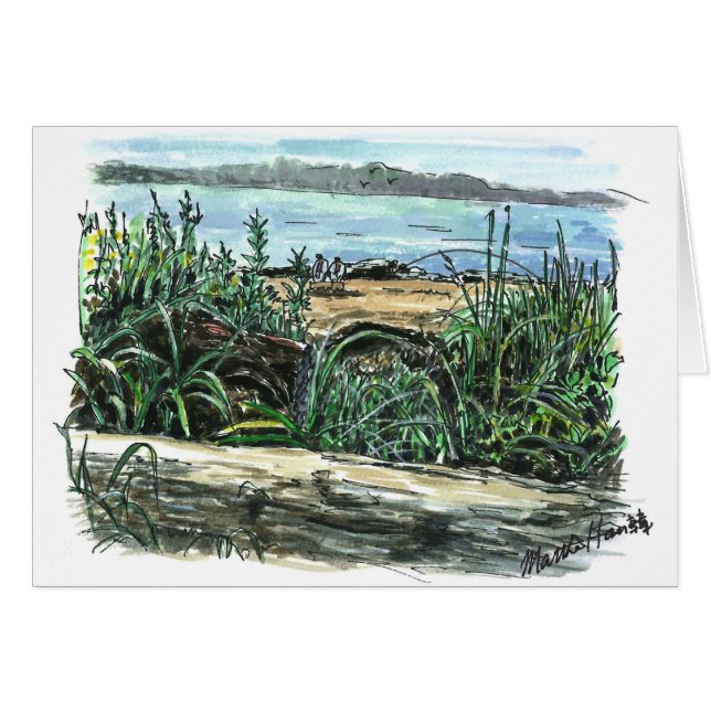 Meerblick (Vorderseite (Horizontal))