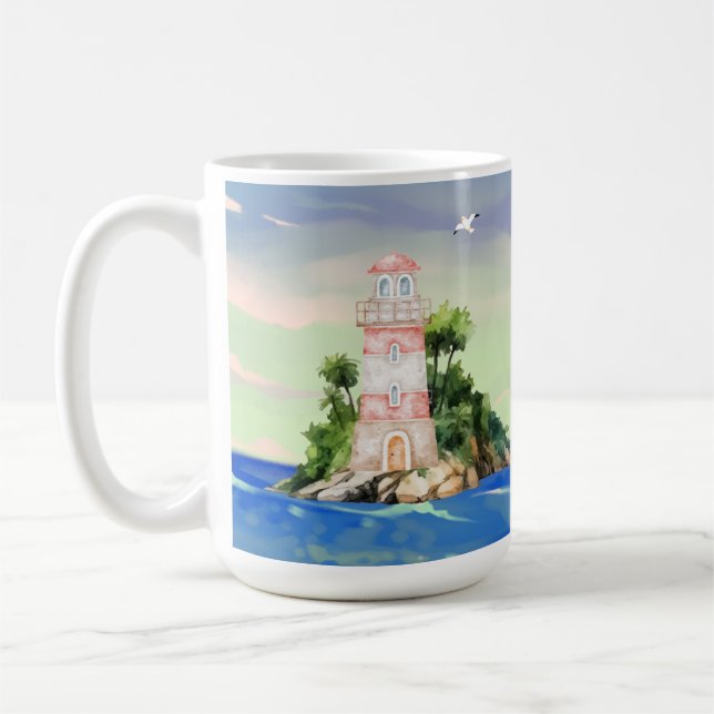 Meerblick Kaffeetasse (Links)