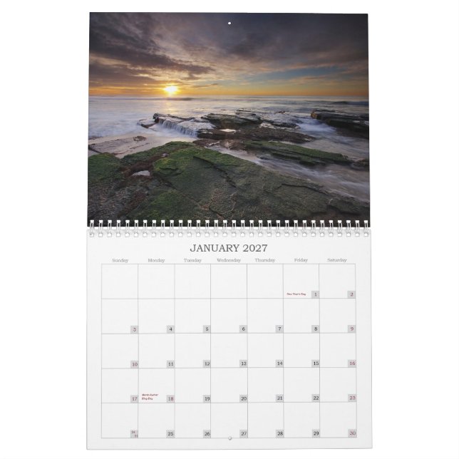 Meerblick-Kalender Kalender (Jan 2027)