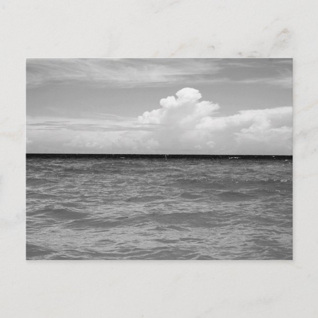 Meerblick-Postkarte Postkarte (Vorderseite)