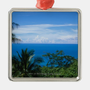 Meerblick Silbernes Ornament