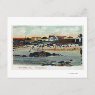 Meerblick von Macabee BeachMonterey, CA Postkarte