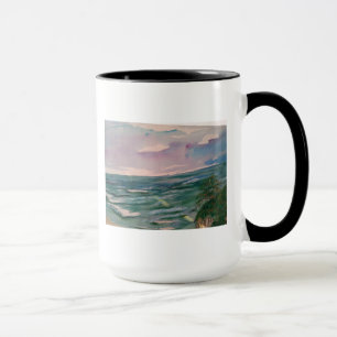 Meerblick vor der Kalifornien-Küste Tasse