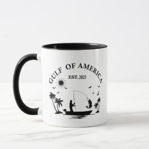 Meerbusen Amerikas Angelpol Amerikanischer Patriot Tasse