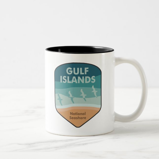 Meerbusen Zweifarbige Tasse (Rechts)