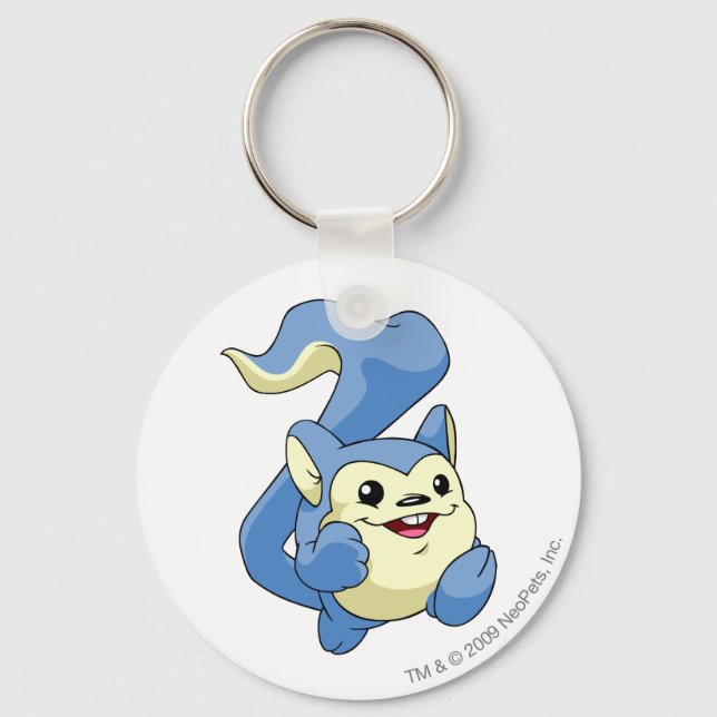 Meerca Blue Schlüsselanhänger (Vorderseite)