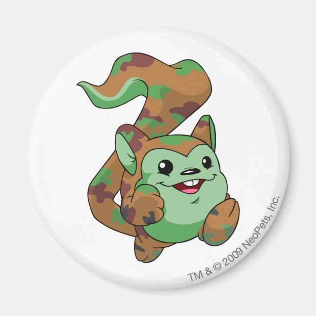 Meerca Camouflage Magnet (Vorne)