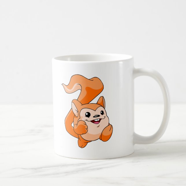 Meerca Orange Kaffeetasse (Rechts)