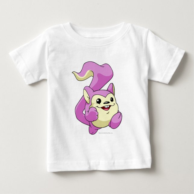 Meerca Pink Baby T-shirt (Vorderseite)