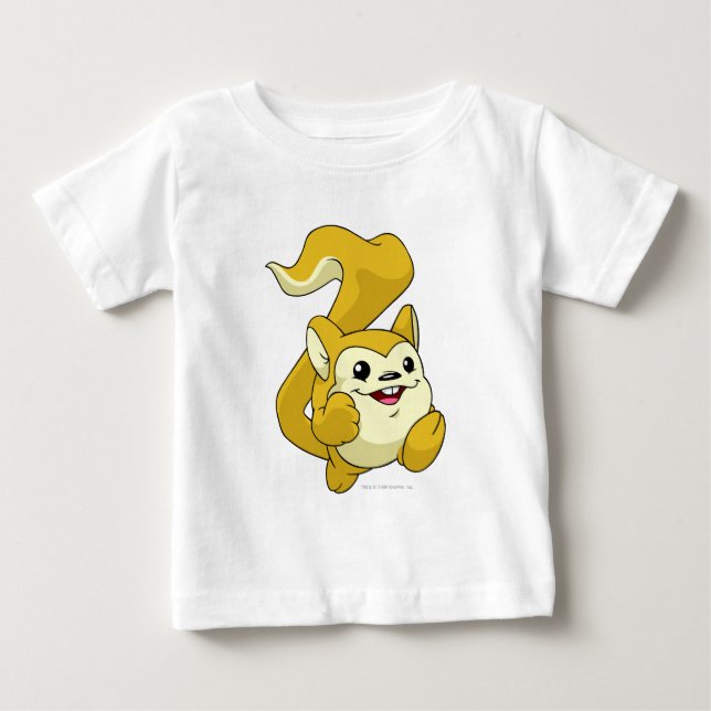 Meerca Yellow Baby T-shirt (Vorderseite)