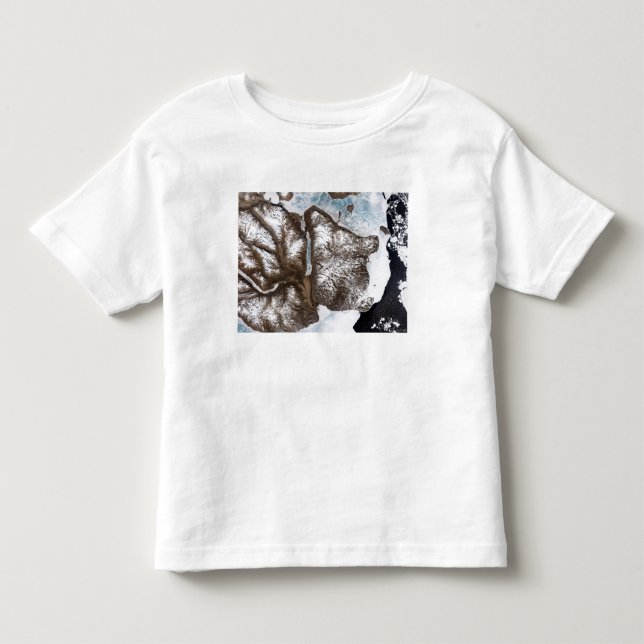 Meereislinien im Osten Grönlands Kleinkind T-shirt (Vorderseite)