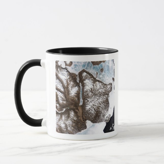 Meereislinien im Osten Grönlands Tasse (Links)