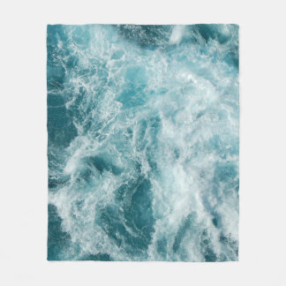 Meeres-Fleece-Decke Fleecedecke