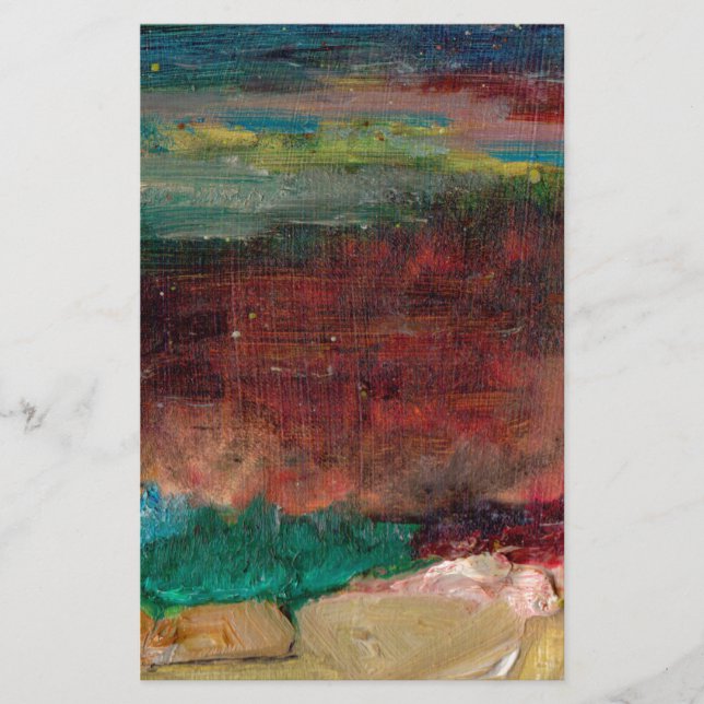 Meeres Schatz Briefpapier (Vorderseite)