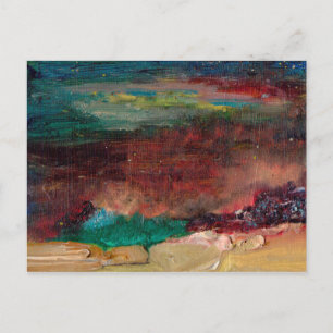 Meeres Schatz Postkarte
