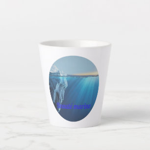 Meeres-Schönheit-Gletscher- Milchtasse