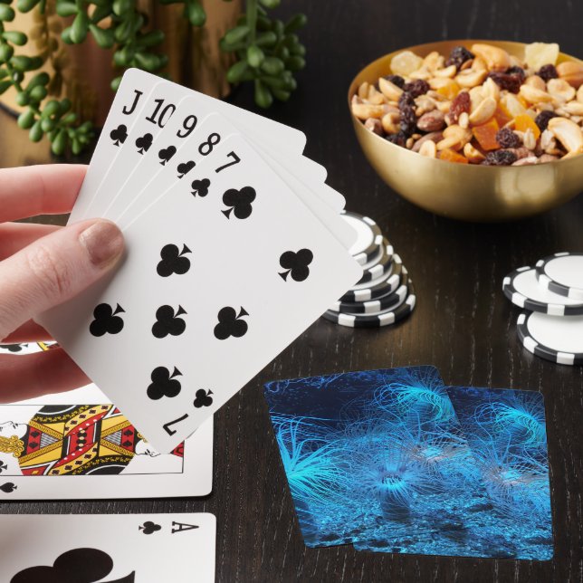 Meeresanemone und Korallenriff Spielkarten (In Situ)