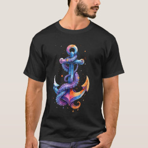 Meeresanker-Oktopus T-Shirt