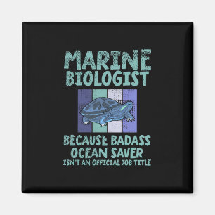 Meeresbiologe Meeresbiologie Magnet