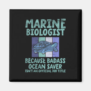 Meeresbiologe Meeresbiologie Magnet