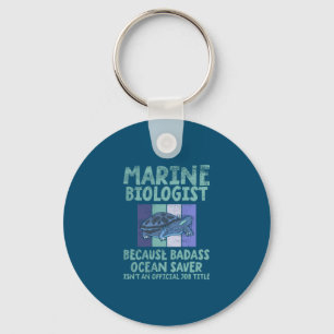 Meeresbiologe Meeresbiologie Schlüsselanhänger