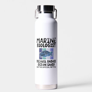 Meeresbiologe Meeresbiologie Trinkflasche