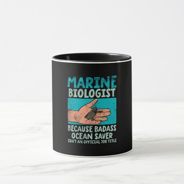 Meeresbiologe Tasse (Zentrum)