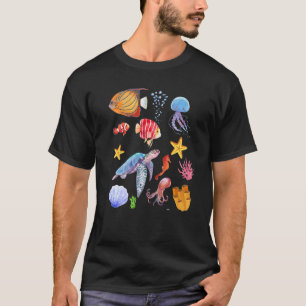 Meeresbiologe Tiere in der Umwelt T-Shirt