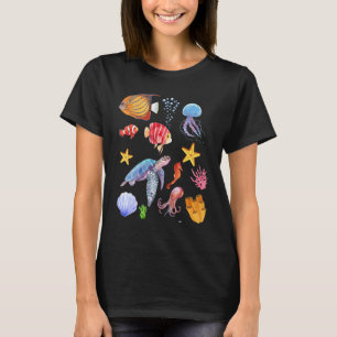 Meeresbiologe Tiere in der Umwelt T-Shirt