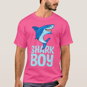 Meeresbiologie Hai Lover Niedlicher Hai Junge T-Shirt
