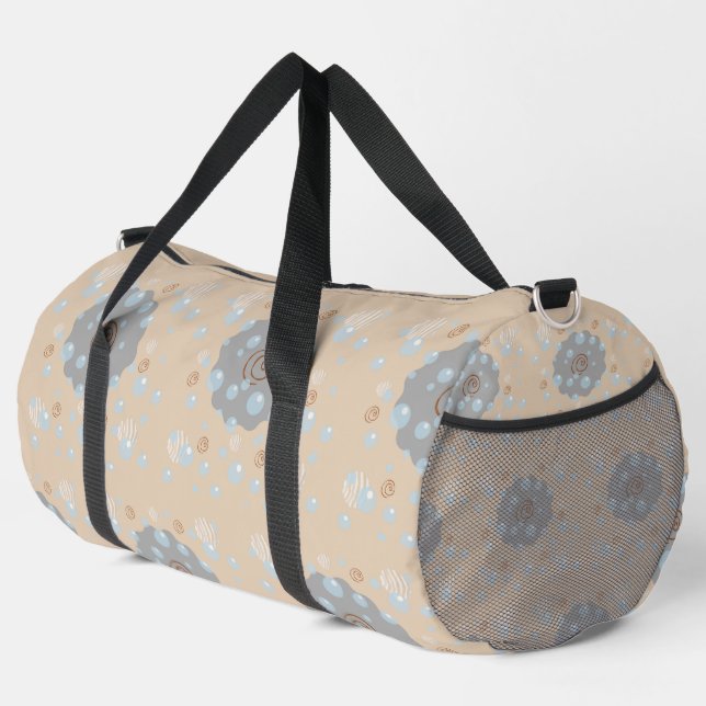 Meeresblasen Duffle Bag (Rechte Ecke)