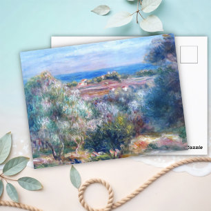 Meeresblick von Auguste Renoir Postkarte