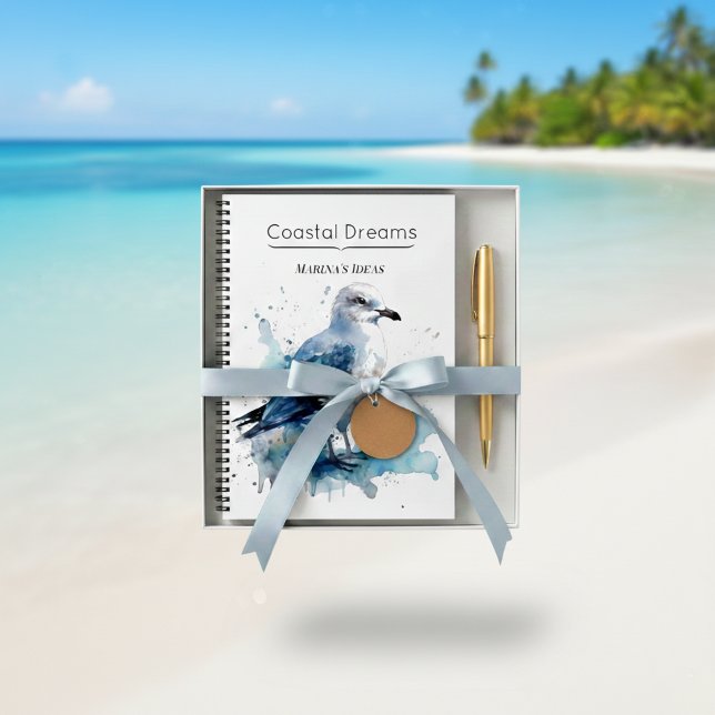 Meeresbrise: Aquareller Seagull Notizbuch (Von Creator hochgeladen)