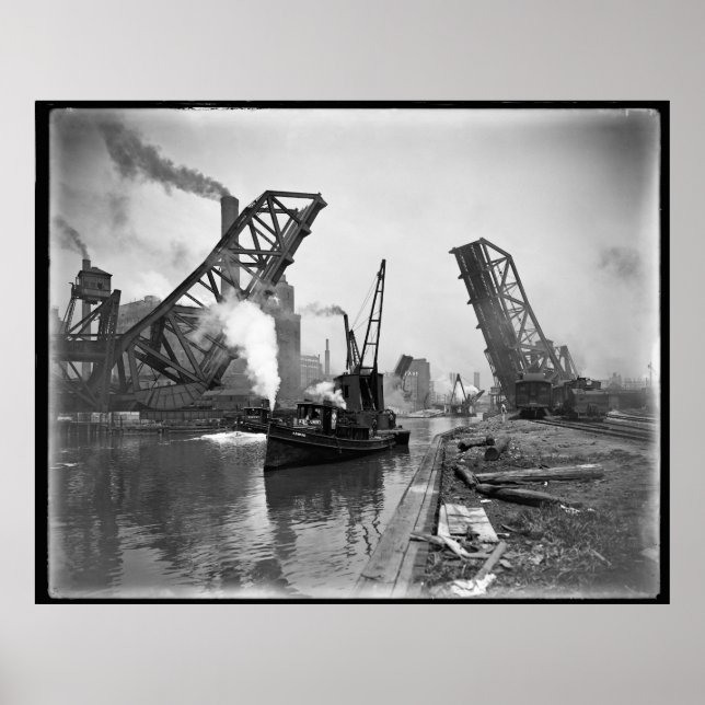 MEERESCHICAGO c. 1890 Poster (Vorne)