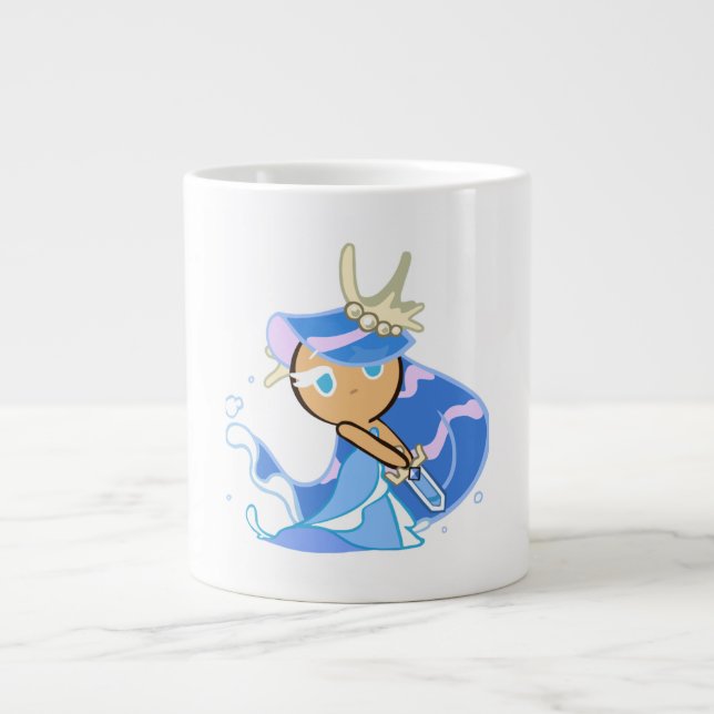 Meeresfee-Cookie Jumbo-Tasse (Vorderseite)