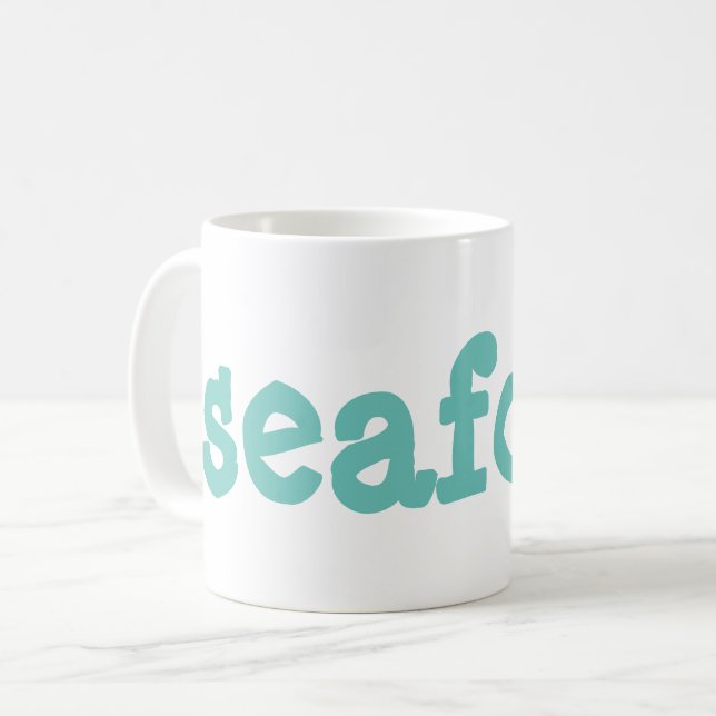 Meeresfrüchte Kaffeetasse (Vorderseite Links)