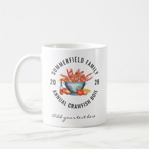 Meeresfrüchte-Kochparty passende Familien-Krebs-Pa Kaffeetasse