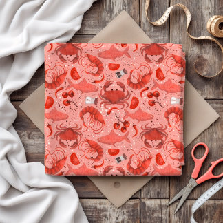 Meeresfrüchte Spektakuläre, großmaßstäbliche Stoff