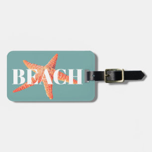 Meeresfrüchte-Strand Gepäckanhänger