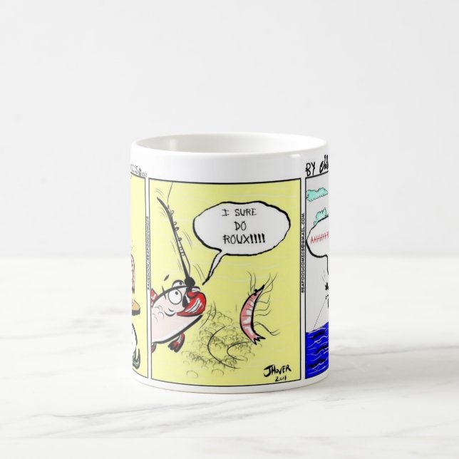 Meeresfrüchte-Tasse Kaffeetasse (Mittel)