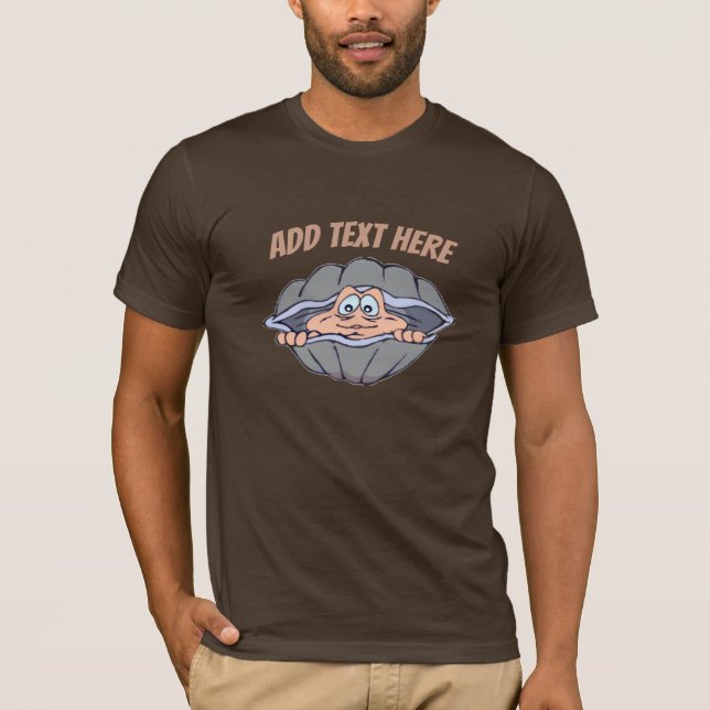 Meeresfrüchte, Text bearbeiten, T-Shirt (Vorderseite)